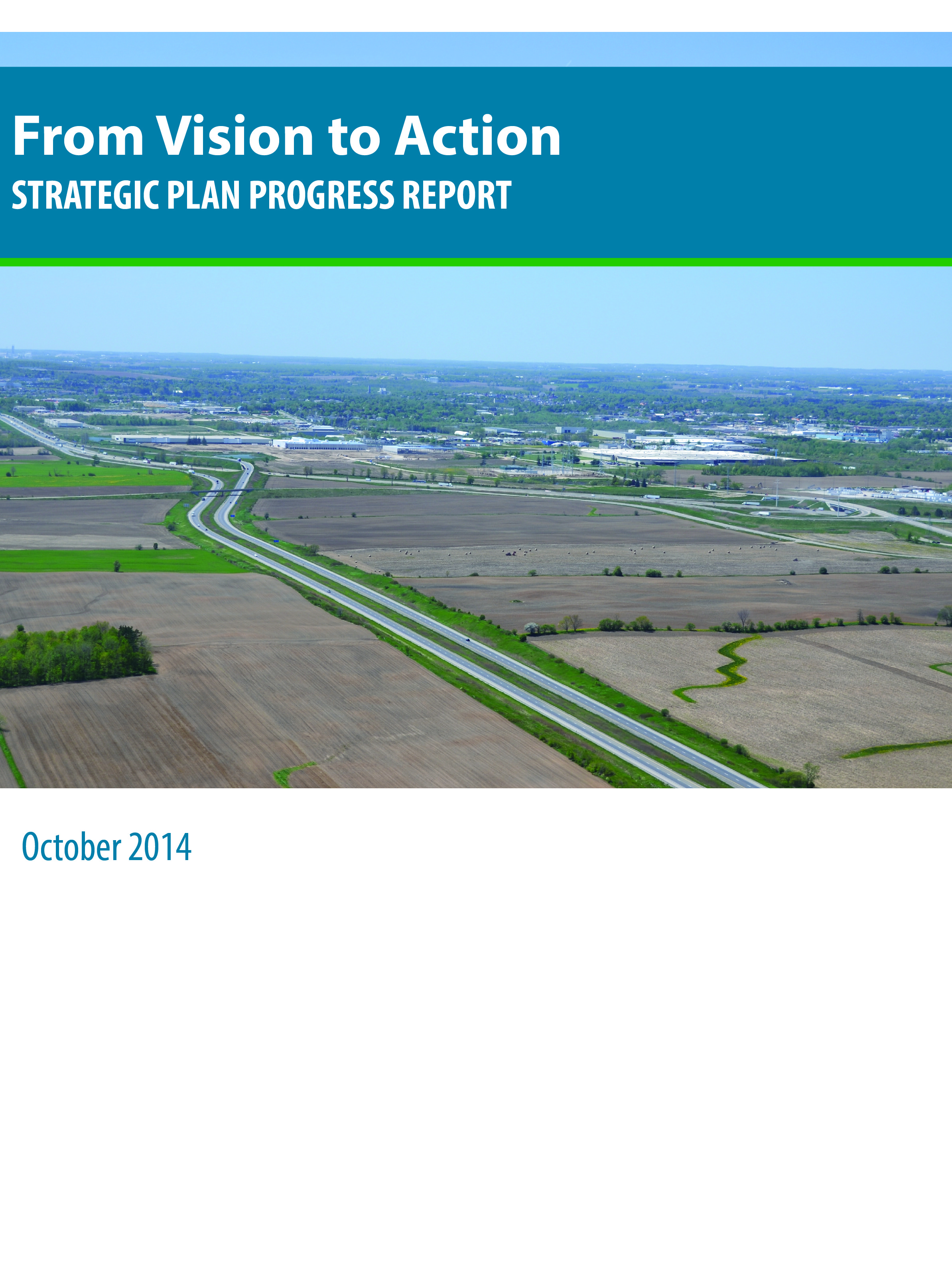 Vision to action strategic plan cover
